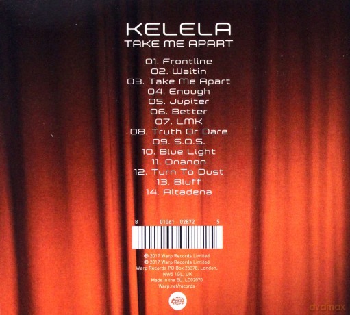 Kelela: Take Me Apart [CD]