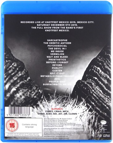 Slipknot: Day Of The Gusano [Blu-Ray]