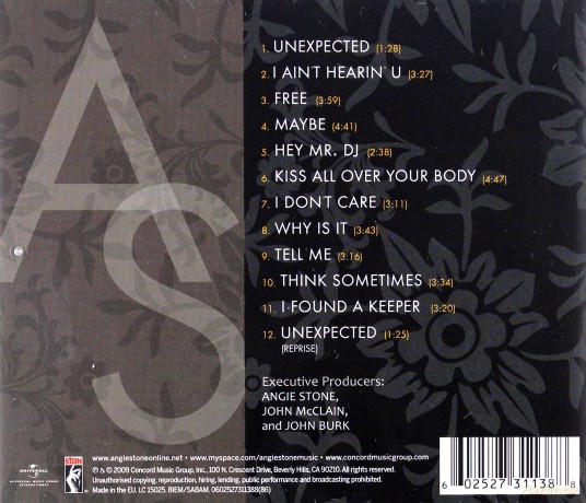 Angie Stone: Unexpected (polska cena!!!) [CD]