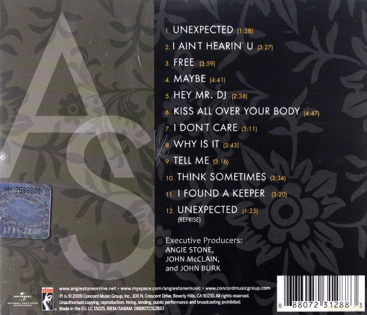 Angie Stone: Unexpected [CD]