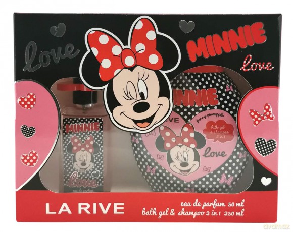 La Rive Disney Love Minnie Zestaw (woda perfumowana 50 ml+żel pod prysznic 2w1 250 ml)