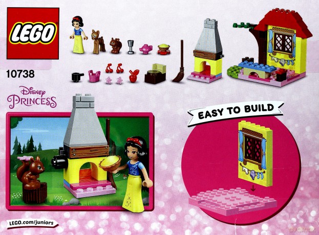 LEGO Leśna chata Królewny Śnieżki (10738) [KLOCKI]