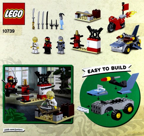 LEGO Juniors, Atak rekinów (10739) [KLOCKI]