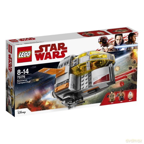 LEGO Star Wars - Pojazd transportowy Ruchu Oporu (Gwiezdne Wojny) (75176) [KLOCKI]