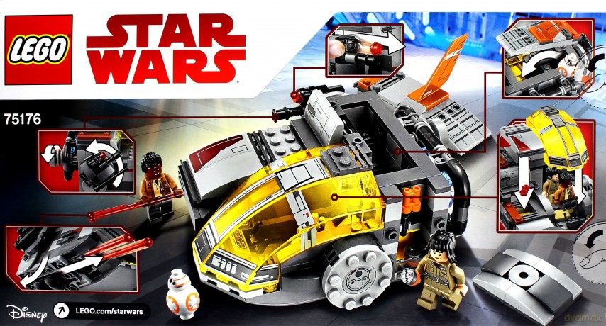 LEGO Star Wars - Pojazd transportowy Ruchu Oporu (Gwiezdne Wojny) (75176) [KLOCKI]