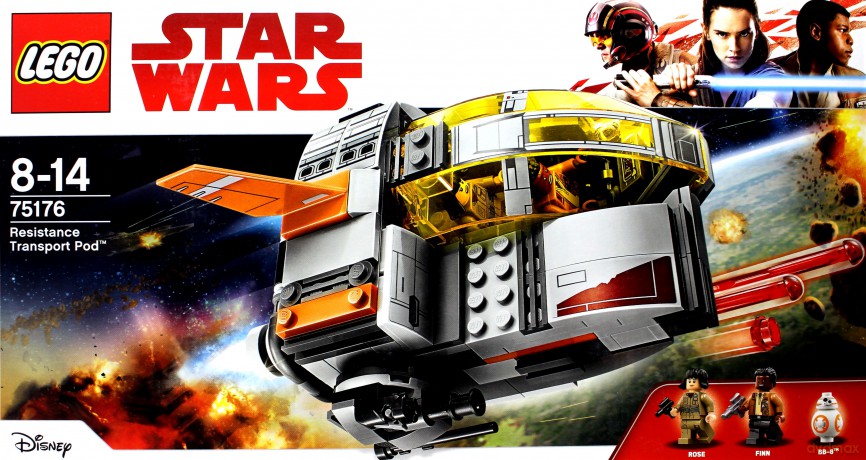 LEGO Star Wars - Pojazd transportowy Ruchu Oporu (Gwiezdne Wojny) (75176) [KLOCKI]