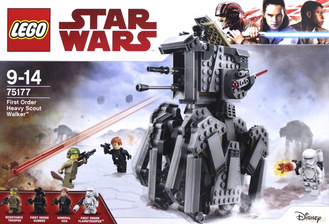 LEGO Star Wars - Ciężki zwiadowca Najwyższego Porządku (Gwiezdne Wojny) (75177) [KLOCKI]