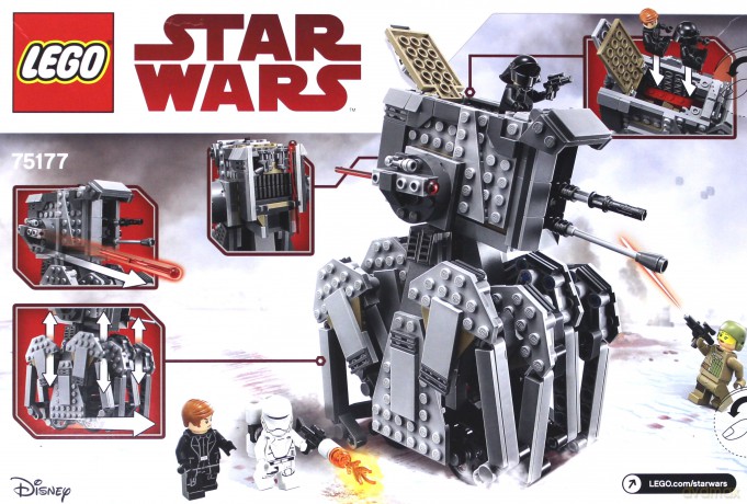 LEGO Star Wars - Ciężki zwiadowca Najwyższego Porządku (Gwiezdne Wojny) (75177) [KLOCKI]