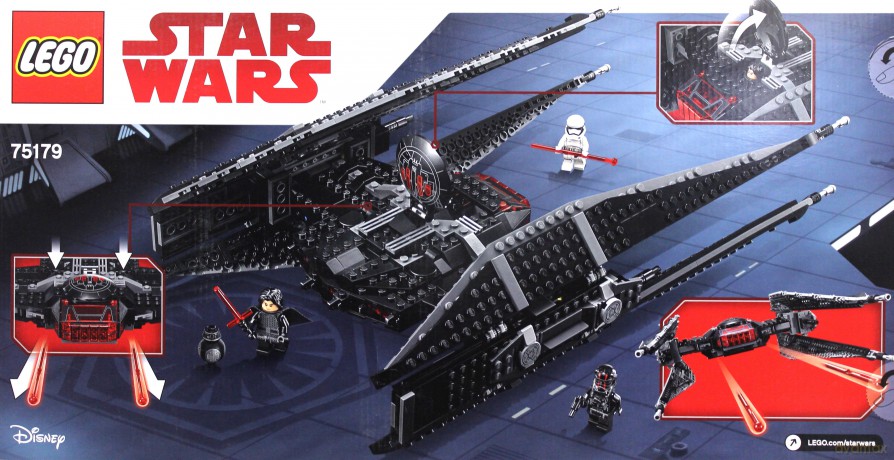 LEGO Star Wars - Myśliwiec TIE Kylo Rena (Gwiezdne Wojny) (75179) [KLOCKI]
