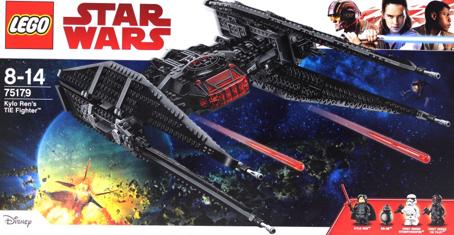 LEGO Star Wars - Myśliwiec TIE Kylo Rena (Gwiezdne Wojny) (75179) [KLOCKI]
