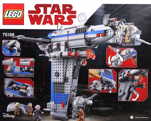 Lego Star Wars Bombowiec Ruchu Oporu Gwiezdne Wojny 75188