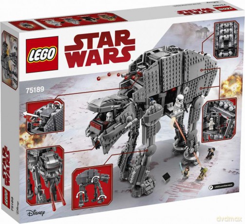 LEGO Star Wars - Ciężka maszyna krocząca Najwyższego Porządku (Gwiezdne Wojny) (75189) [KLOCKI]
