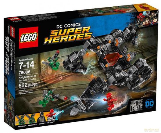 LEGO DC Comics Super Heroes - Atak Knightcrawlera w tunelu (76086) [KLOCKI]