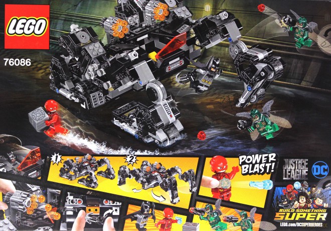 LEGO DC Comics Super Heroes - Atak Knightcrawlera w tunelu (76086) [KLOCKI]