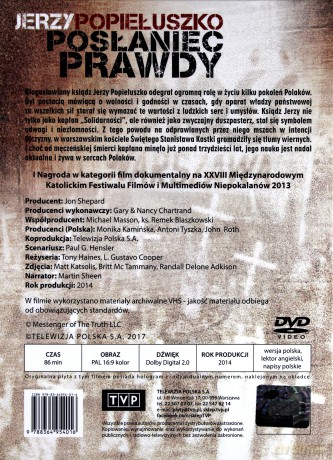 Jerzy Popiełuszko. Posłaniec prawdy [DVD]