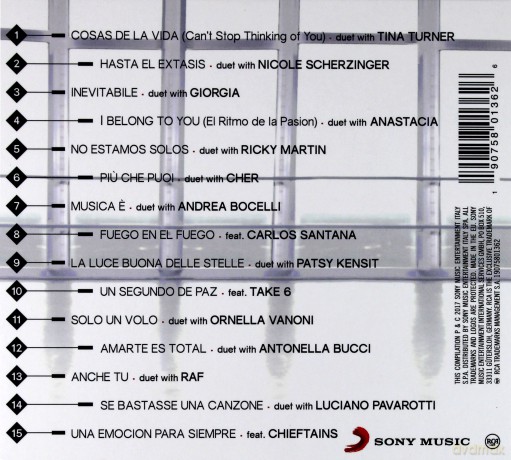Eros Ramazzotti: Eros Duets [CD]
