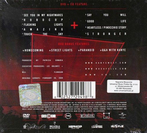 Kanye West: VH1 Storytellers (digipack) [CD]+[DVD]