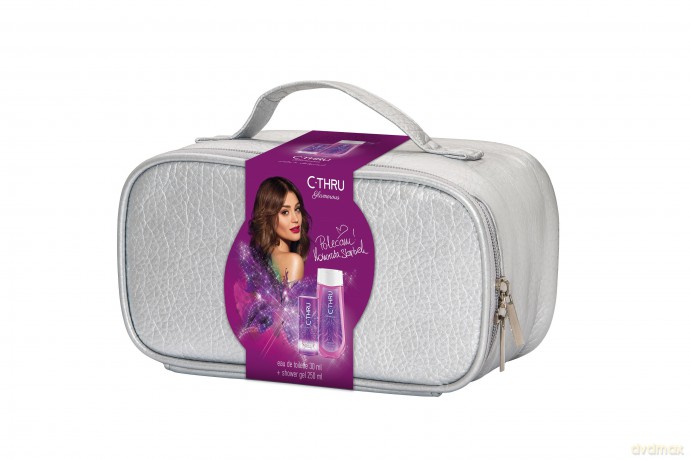 C-THRU Glamorous Zestaw prezentowy-kosmetyczka (dezodorant spray 150 ml i woda toaletowa 30 ml)