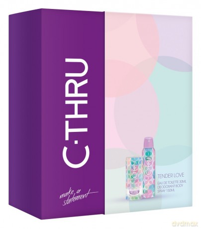 C-THRU Tender Love Zestaw prezentowy (woda toaletowa 30 ml i dezodorant spray 150 ml)