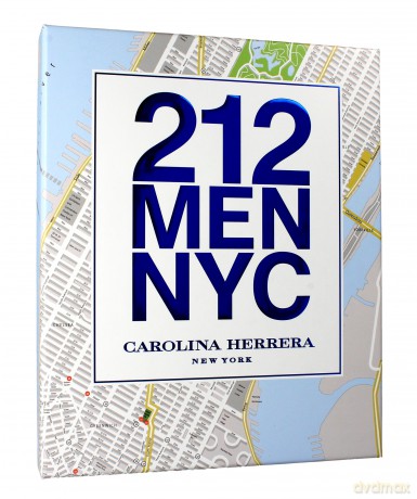 Carolina Herrera 212 Men Zestaw prezentowy (woda toaletowa 100 ml+żel po goleniu 100 ml)