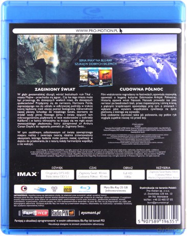 IMAX - Zaginiony świat / Cudowna północ [Blu-Ray]