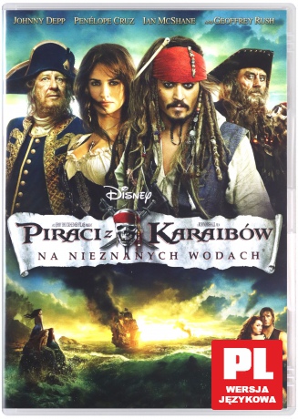 Piraci z Karaibów 4: Na nieznanych wodach [DVD]