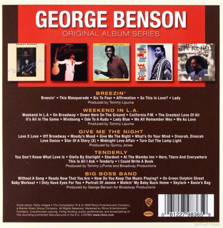George Benson: Original Album Series [BOX] [5CD]