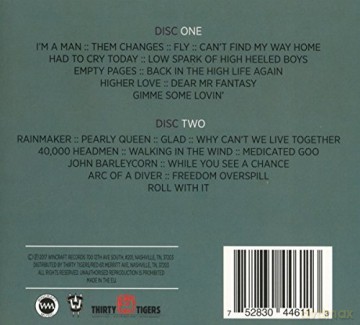 Steve Winwood: Greatest Hits Live (digipack) [2CD]