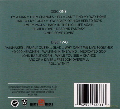 Steve Winwood: Greatest Hits Live (digipack) [2CD]