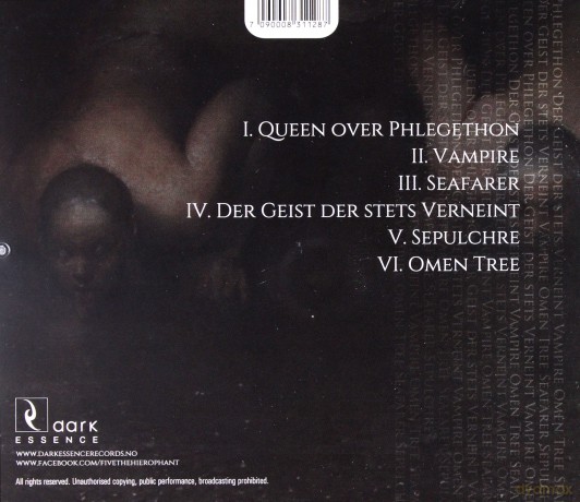 Five The Hierophant: Over Phlegethon [CD]