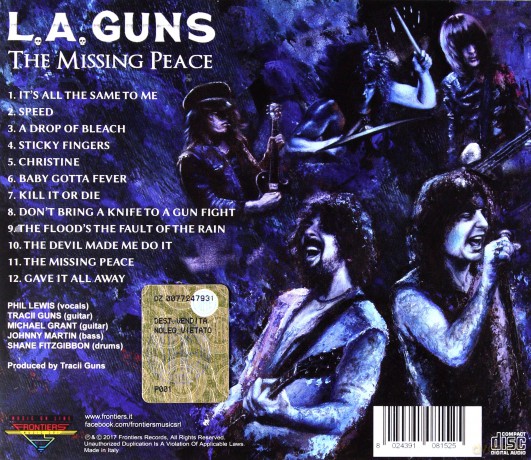 L.A. Guns: The Missing Peace [CD]