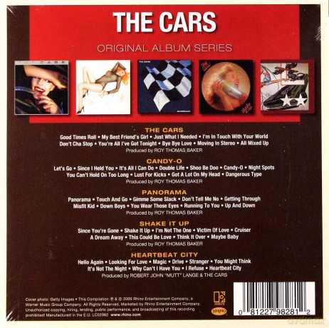 The Cars: Original Album Series [BOX] [5CD]