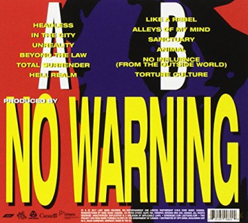 No Warning: Torture Culture (digipack) [CD]