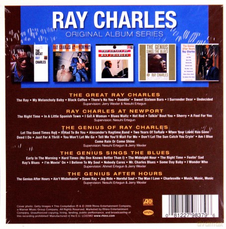 Ray Charles: Original Album Series [BOX] [5CD]