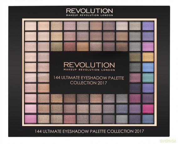 Makeup Revolution 2017 Collection Palette 144 Zestaw cieni do powiek (144 kolory) 116 g