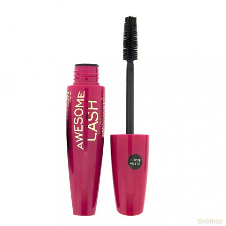 Makeup Revolution Awesome Lash Tusz do rzęs wydłużający czarny 1 szt
