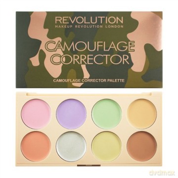 Makeup Revolution Camouflage Corrector Palette Zestaw do korygowania niedoskonałości 10 g