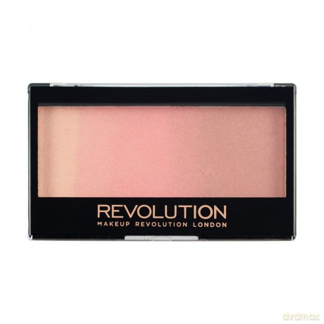 Makeup Revolution gradient Highlighter Rozświetlacz z różem Rose Quartz Light