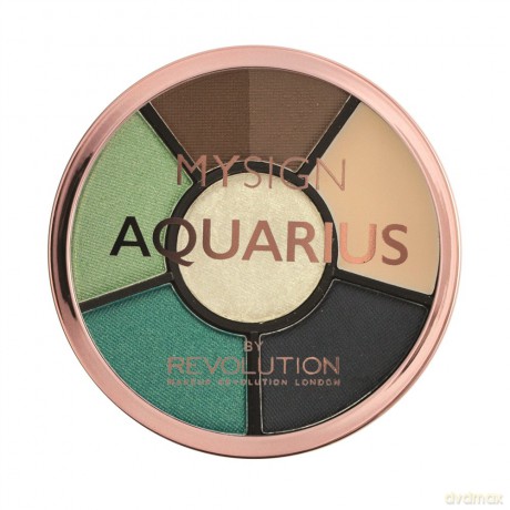 Makeup Revolution My Sign Complete Eye Base Zestaw do makijażu oczu i brwi Aquarius 1 szt