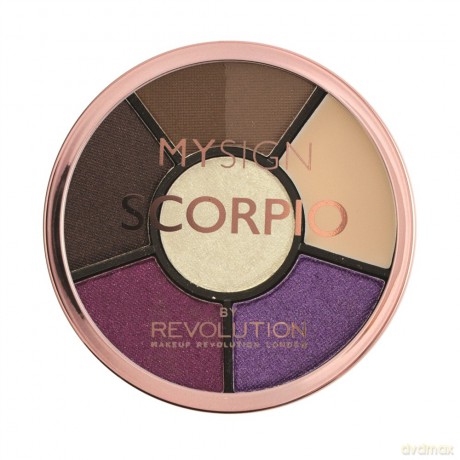 Makeup Revolution My Sign Complete Eye Base Zestaw do makijażu oczu i brwi Scorpio 1 szt