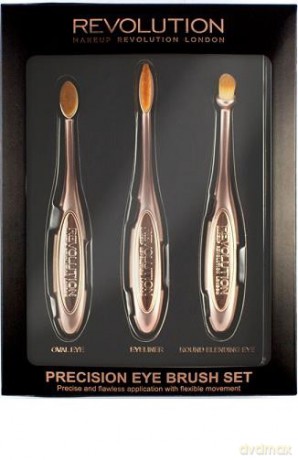 Makeup Revolution Precision Eye Set Zestaw szczotek do makijażu oczu 1op.