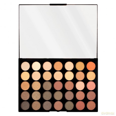 Makeup Revolution Pro HD Palette Amplified 35 Zestaw cieni do powiek Shimmer Direction 30 g (35 kolorów)