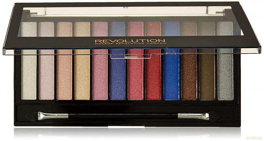 Makeup Revolution Redemption Palette 12 Zestaw cieni do powiek Unicorns Are Real 14 g (12 kolorów)