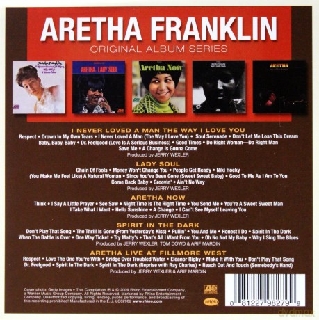 Aretha Franklin: Original Album Series [BOX] [5CD]
