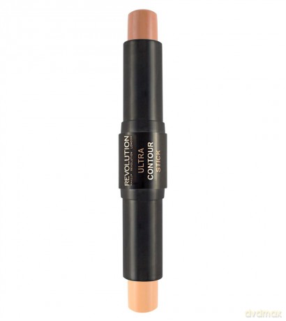 Makeup Revolution Ultra Contour Duo Stick Dwustronny sztyft do konturowania Light Medium 1 szt
