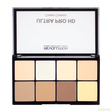Makeup Revolution Ultra Pro HD Cream Contour Fair Zestaw pudrów kremowych 20 g