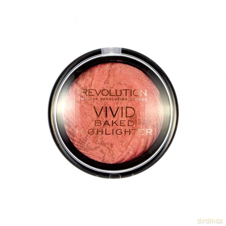 Makeup Revolution Vivid Baked Rozświetlacz do twarzy Rose gold Lights 7.5 g