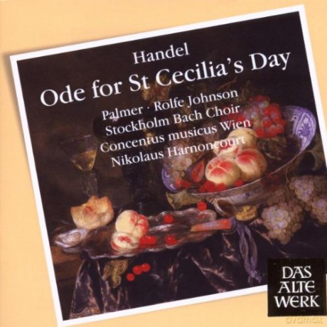 Nikolaus Harnoncourt/Cmw: Handel: Ode For St.Cecilia's Day [CD]