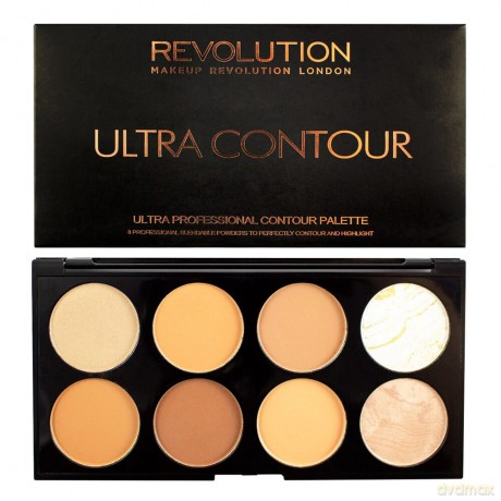 Makeup Revolution Paleta do twarzy Ultra Contour Medium-Dark