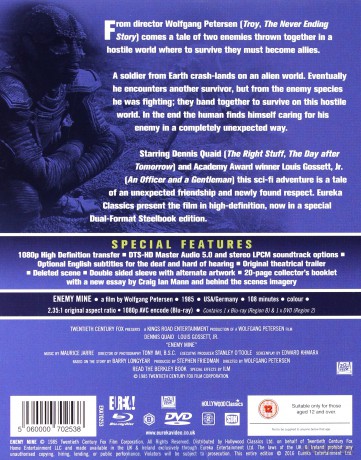 Enemy Mine (Mój własny wróg) (steelbook) (Blu-Ray]+[DVD]